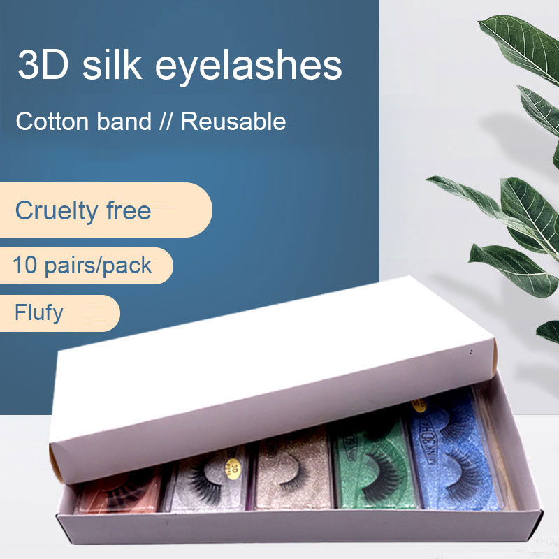 Cruelty Free Vegan 3d Fiber lashes Unique Private Label Packaging Faux Mink Eyelashes