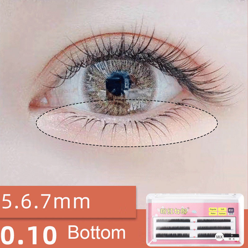 New Popular Bottom Eyelash Extension Private Label Lash Extensions